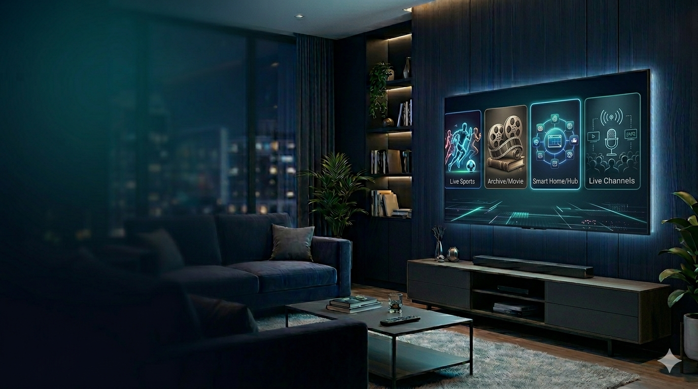 IPTV для Smart TV и домашнего просмотра